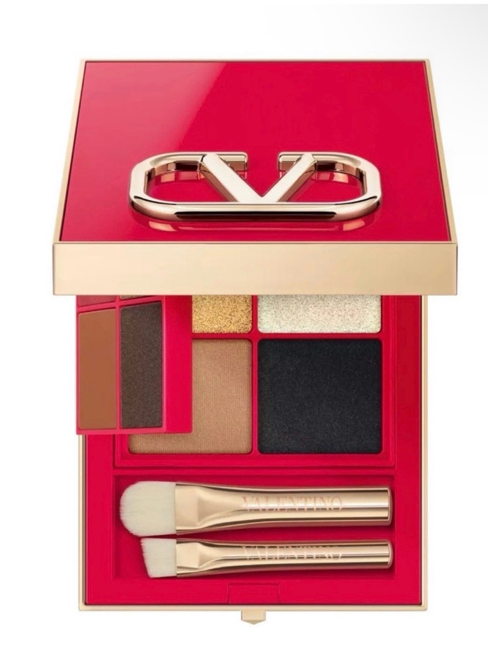 Valentino Color Flip Eyeshadow Pallet 01 When In Roma BNIB